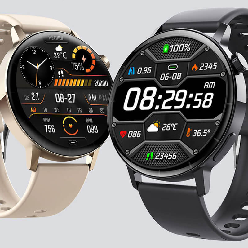 🔥Soldes de Nouvel An 2024🔥Montre intelligente de surveillance de la santé cardiaque HRV