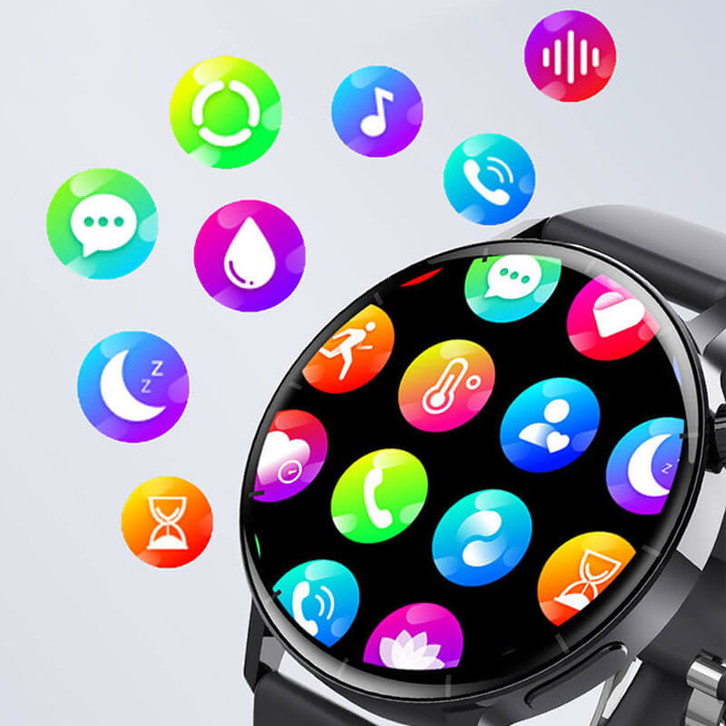 🔥Soldes de Nouvel An 2024🔥Montre intelligente de surveillance de la santé cardiaque HRV