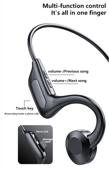 🎁 NOUVEAUX écouteurs à conduction osseuse 🎧
