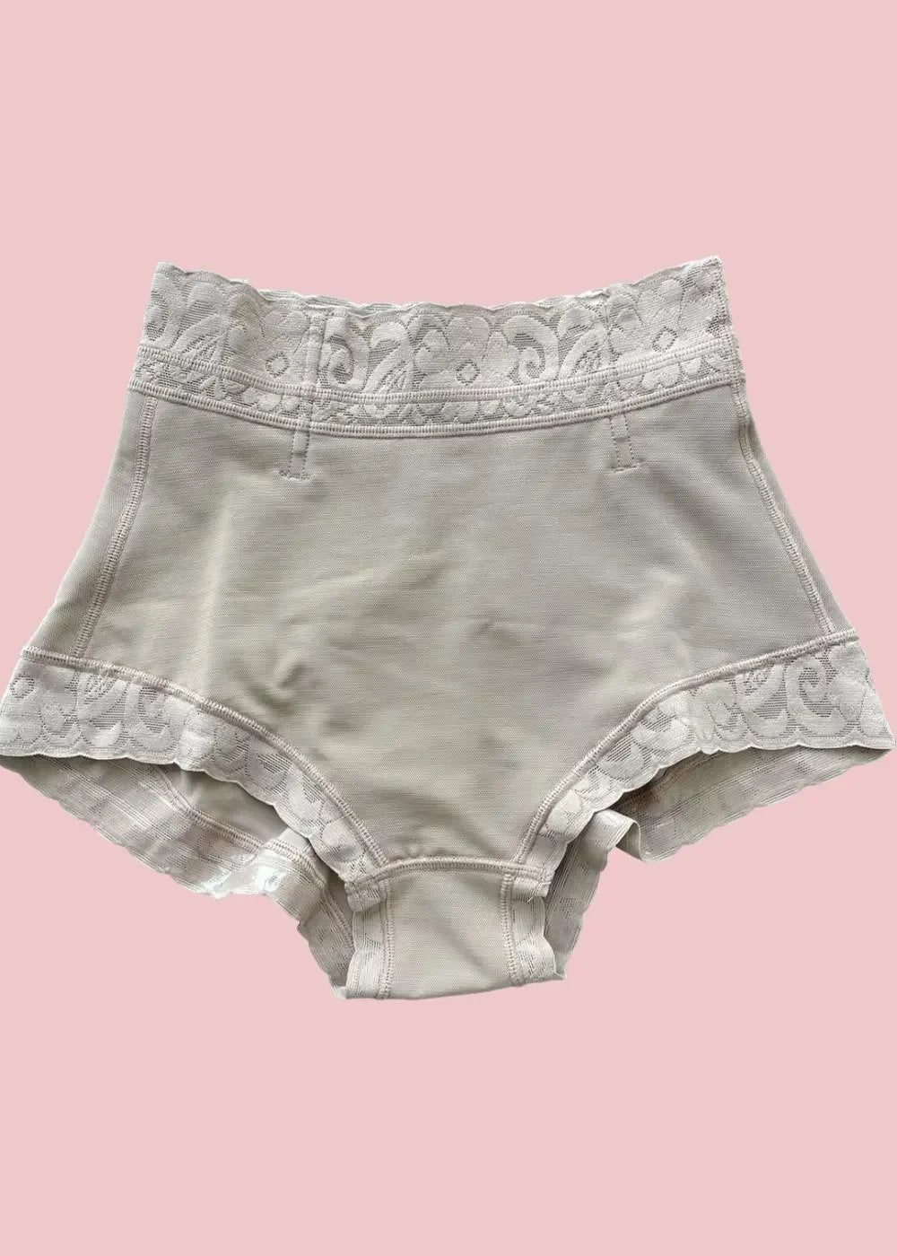 Culotte Modelante Féminine Classique en Dentelle pour Lifting des Hanches