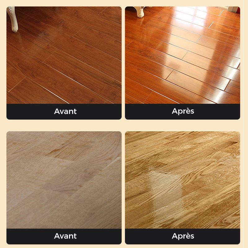 Spray nettoyant et lustrant efficace pour le bois