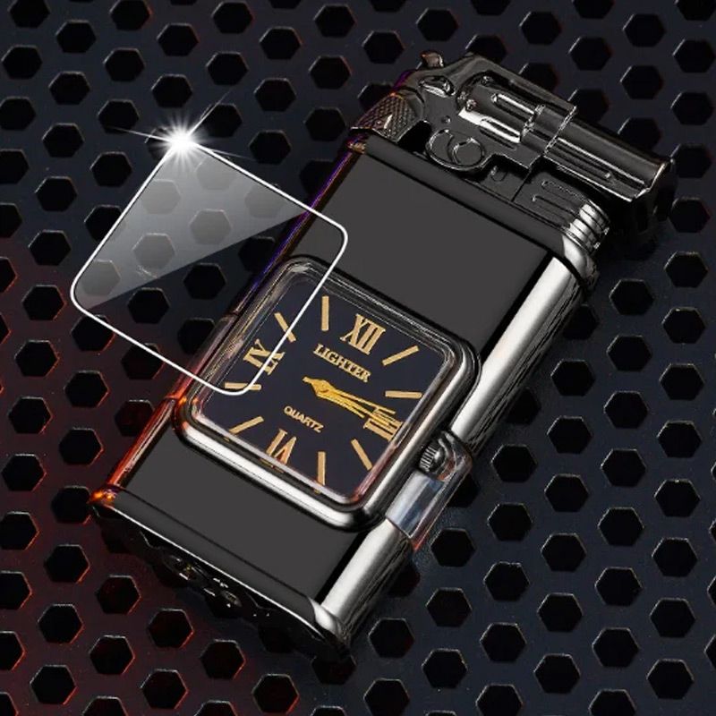 🔥Montre briquet vintage coupe-vent Lunette Jet Flame Torch🔥