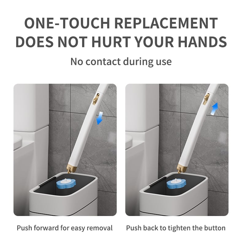🏆LE PRIX SPÉCIAL DE LA SEMAINE !!✨Ensemble de brosses de toilette murales innovantes 🚽