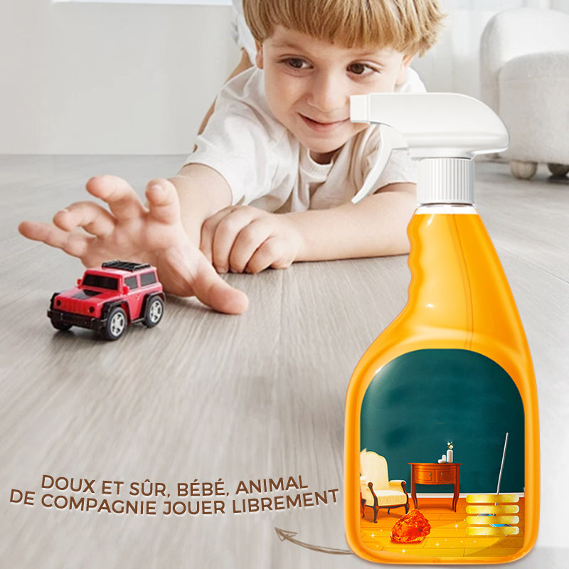 Spray nettoyant et lustrant efficace pour le bois