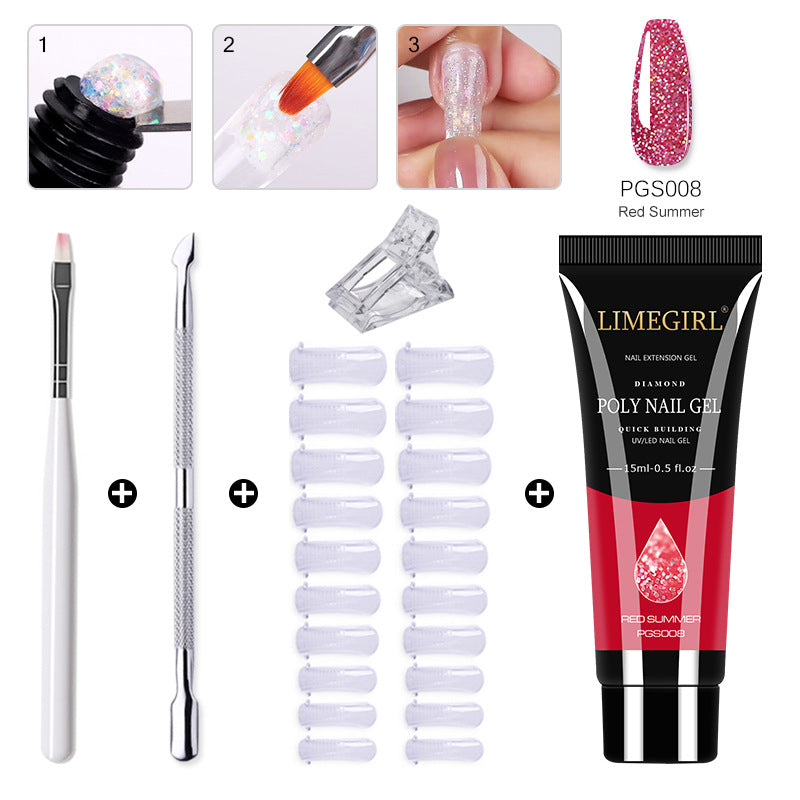 🔥39% de réduction pour une durée limitée - Multielement Gel Nail Kit🎁Buy 2 Kits Save 10%