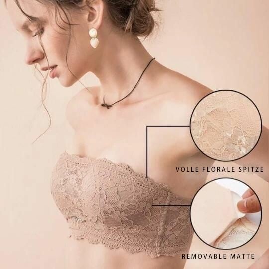 Le soutien-gorge en dentelle sans bretelles le plus confortable