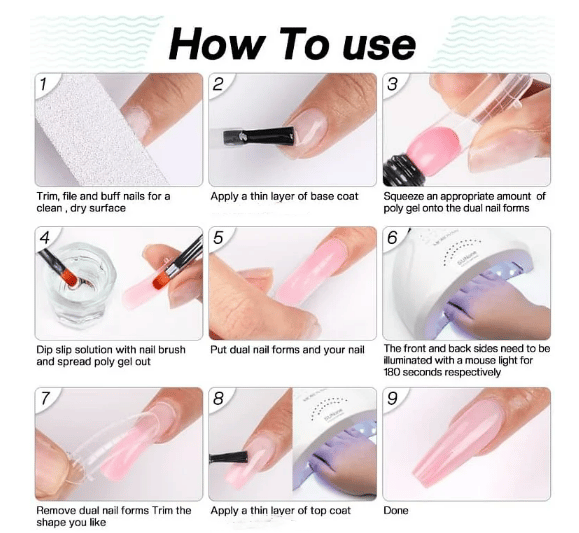 🔥39% de réduction pour une durée limitée - Multielement Gel Nail Kit🎁Buy 2 Kits Save 10%