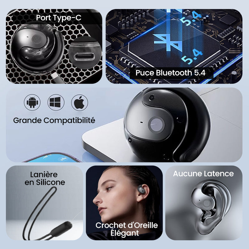 🔥 2025 Nouveauté – Écouteurs de Traduction Intelligente Sans Fil 🎧 ✨ Profitez de la Technologie Bluetooth à Moitié Prix ! Traduisez et Communiquez Facilement 🌍💬