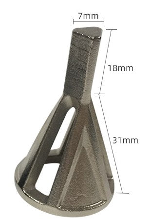 Outils d'ébavurage en acier à haute teneur en manganèse