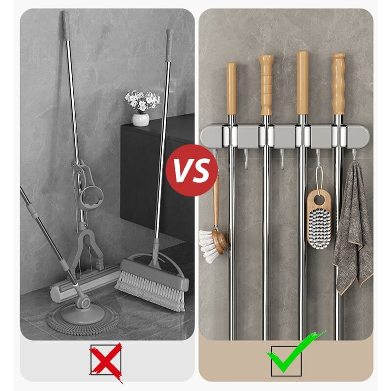 🔥39% DE RÉDUCTION🔥- Support de vadrouille multifonctionnel avec crochet (achetez-en 2, obtenez-en 1 gratuit)