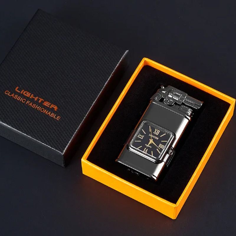 🔥Montre briquet vintage coupe-vent Lunette Jet Flame Torch🔥