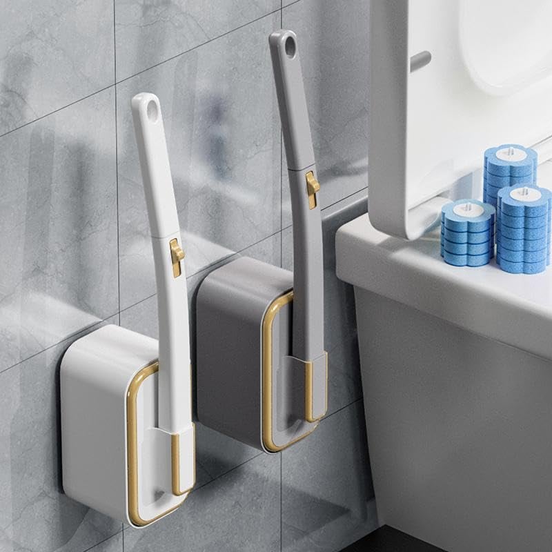 🏆LE PRIX SPÉCIAL DE LA SEMAINE !!✨Ensemble de brosses de toilette murales innovantes 🚽