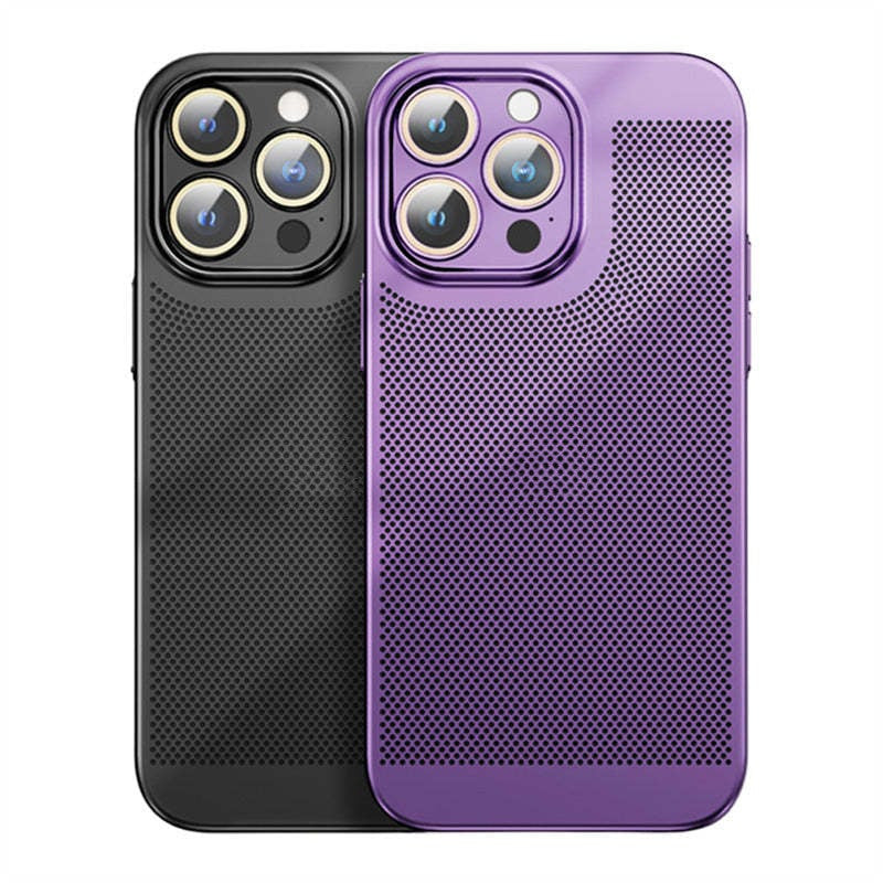 đ„vente chaude d'Ă©tĂ©đ„Coque de tĂ©lĂ©phone Ă dissipation de chaleur par Ă©lectroplacage