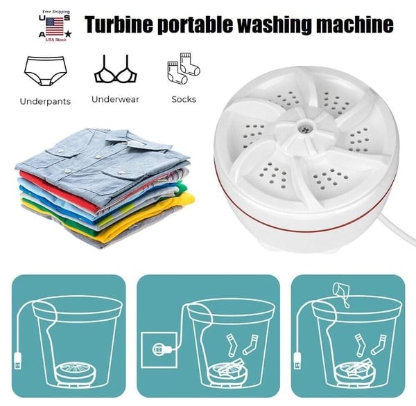 🔥Hot Sale🔥Mini-lave-linge et lave-vaisselle🫧