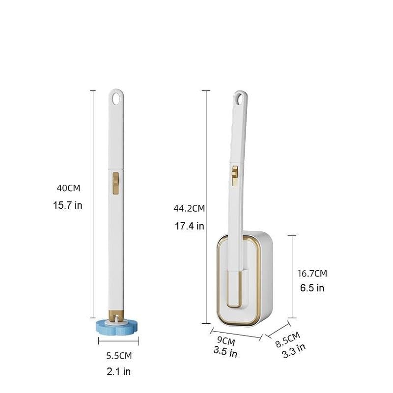 🏆LE PRIX SPÉCIAL DE LA SEMAINE !!✨Ensemble de brosses de toilette murales innovantes 🚽