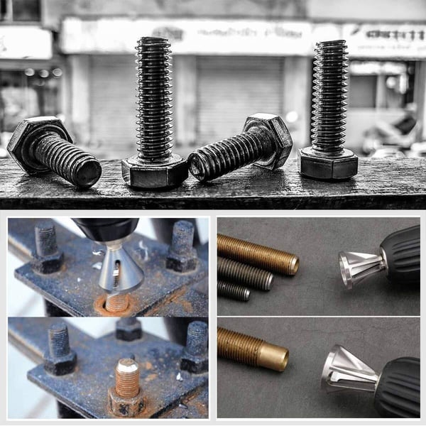 Outils d'ébavurage en acier à haute teneur en manganèse