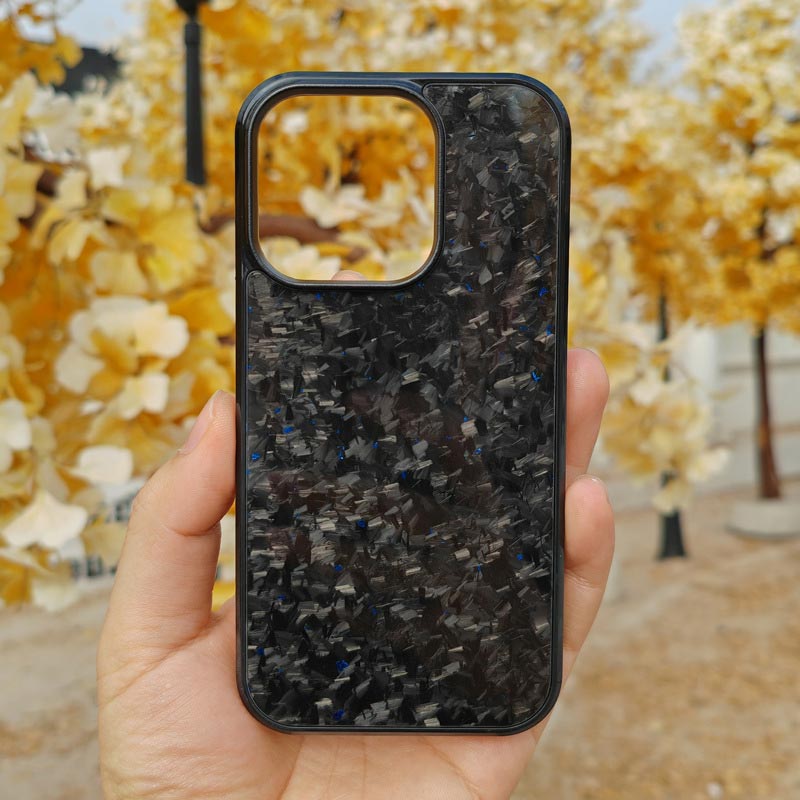 Coque en fibre de carbone forgée pour iPhone