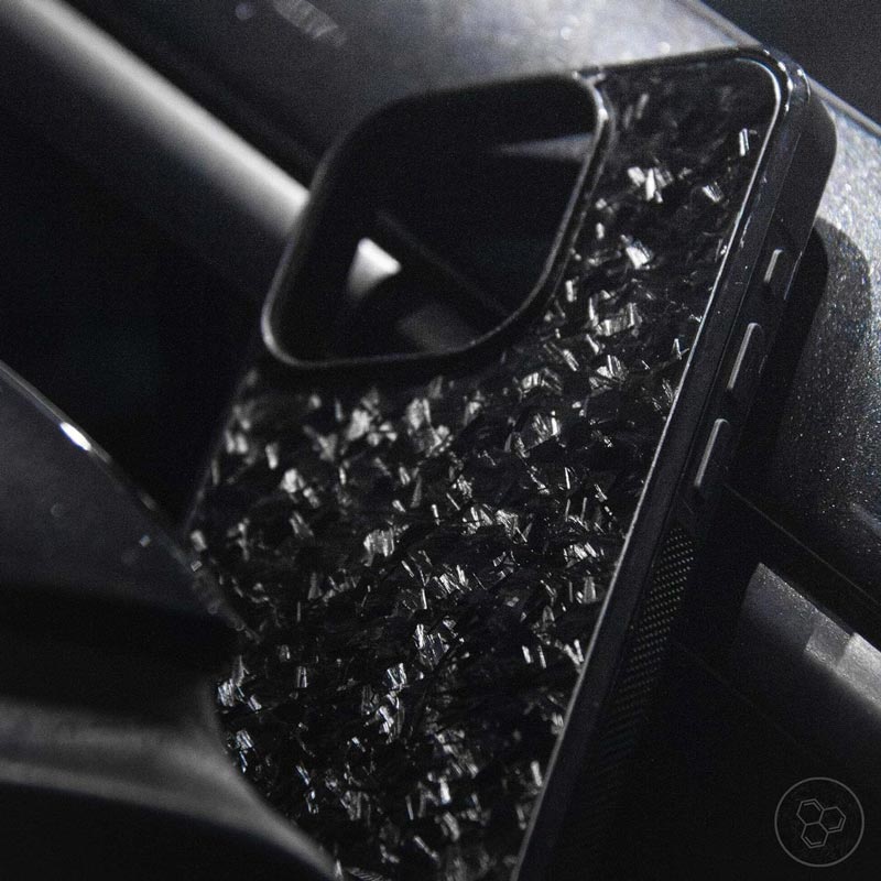 Coque en fibre de carbone forgée pour iPhone