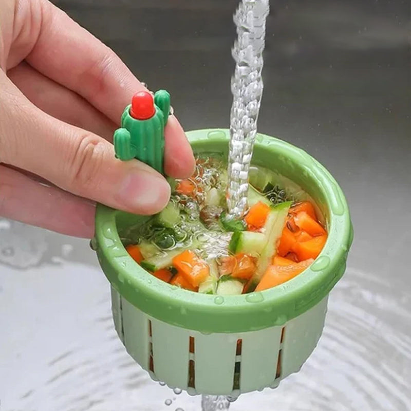 Filtre à Évier de Cuisine en Forme de Cactus
