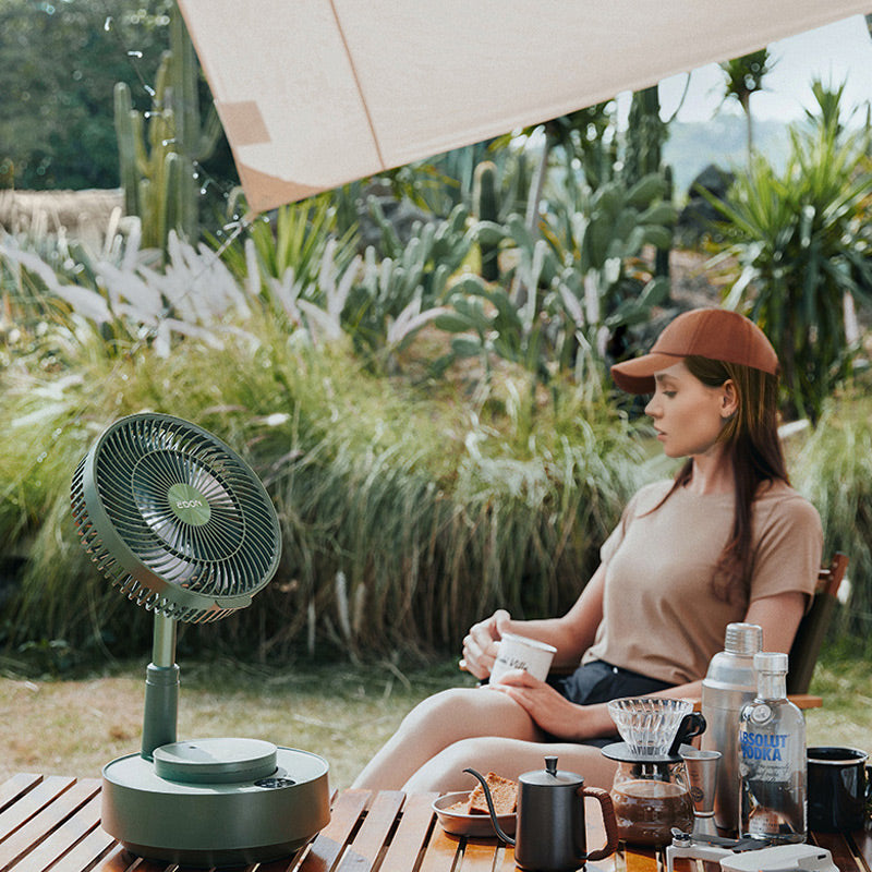 💥39% de réduction pour une durée limitée💥Ventilateur Oscillant Sur Pied Rétractable avec Humidificateur
