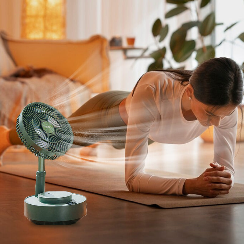💥39% de réduction pour une durée limitée💥Ventilateur Oscillant Sur Pied Rétractable avec Humidificateur