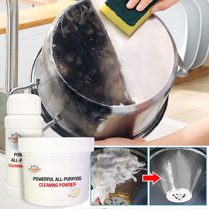 Pousbo® Puissant nettoyant en poudre tout usage pour la cuisine