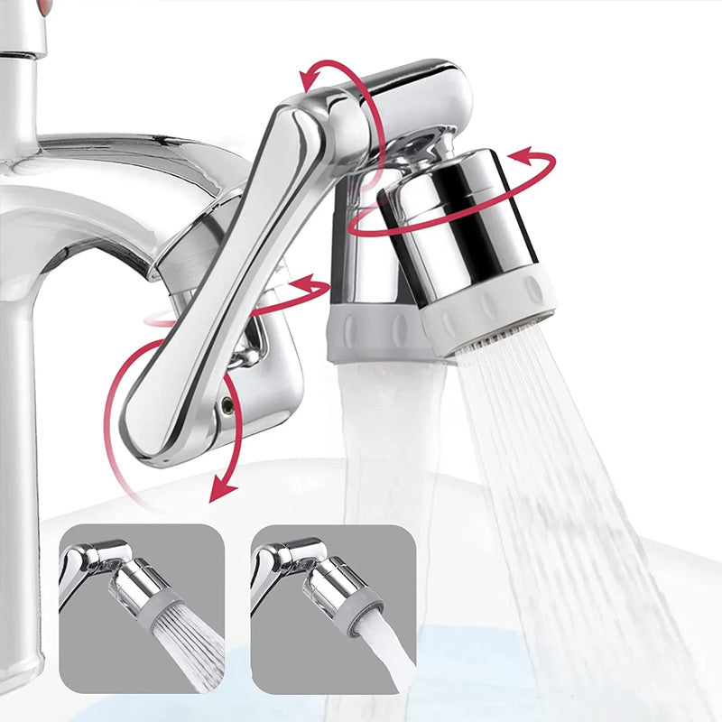 Rallonge de robinet multifonctionnelle anti-éclaboussures avec bras pivotant💦