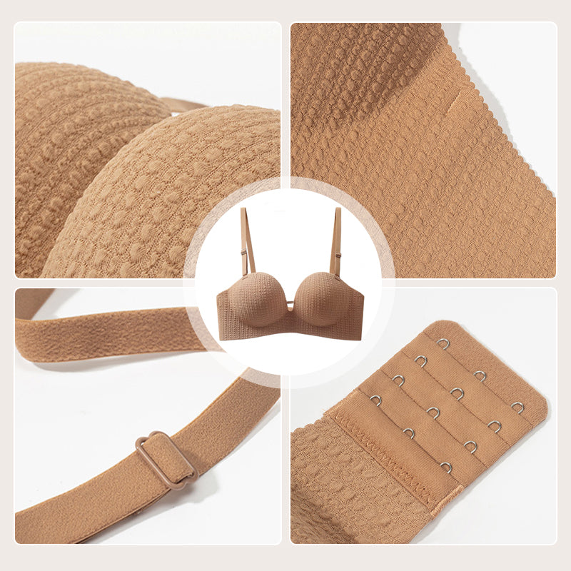 Soutien-gorge Push-Up Sans Armature et Couture pour Femme