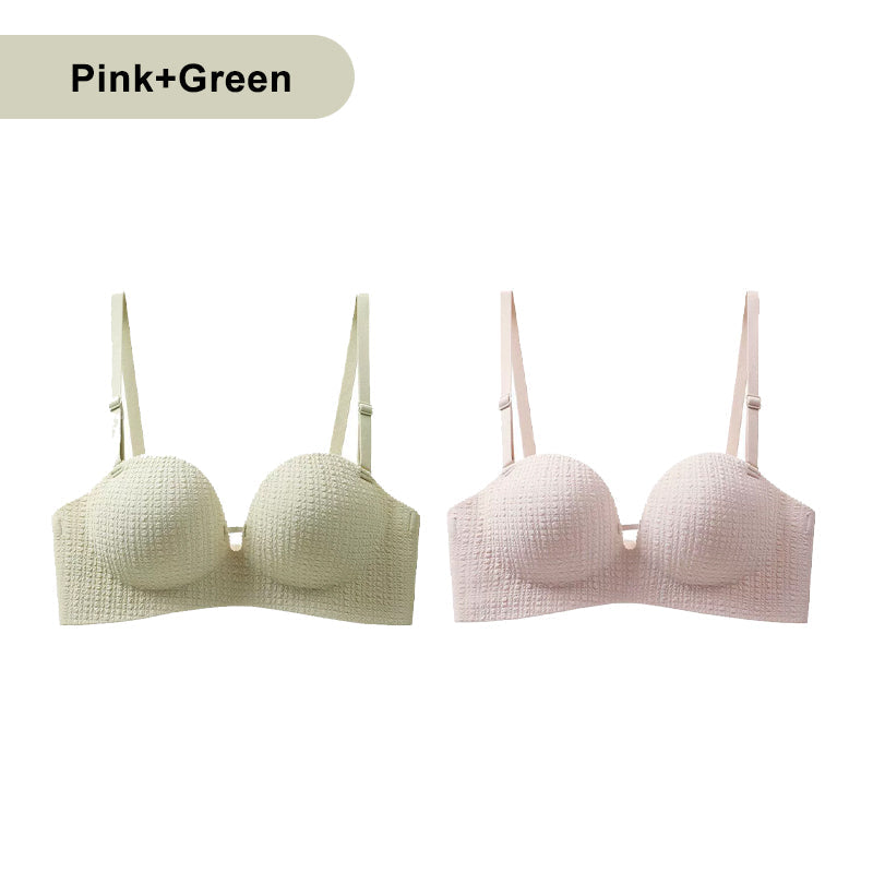 Soutien-gorge Push-Up Sans Armature et Couture pour Femme