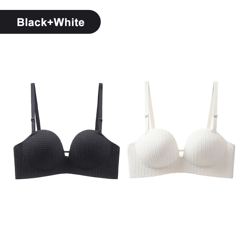 Soutien-gorge Push-Up Sans Armature et Couture pour Femme