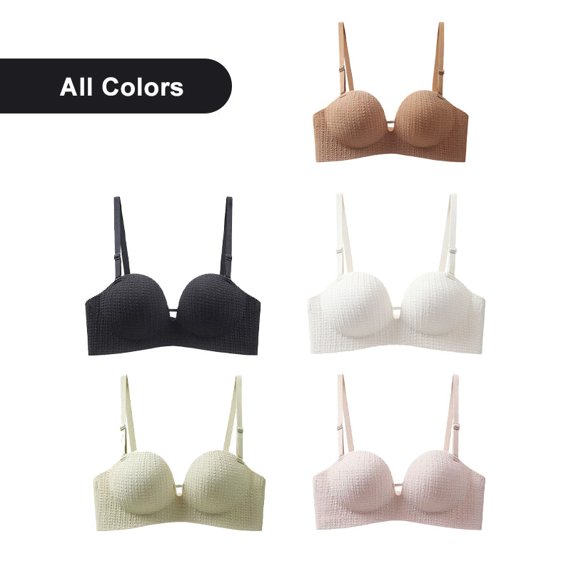 Soutien-gorge Push-Up Sans Armature et Couture pour Femme
