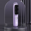 Brosse Lissante Sans Fil avec Écran LED pour Cheveux