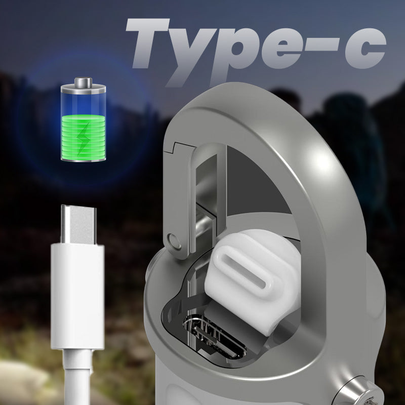 đ„ Vente chaude 55% de rĂ©duction đ„ 1200lm super lumineux Mini porte - clĂ©s lampe de poche Ă©tanche