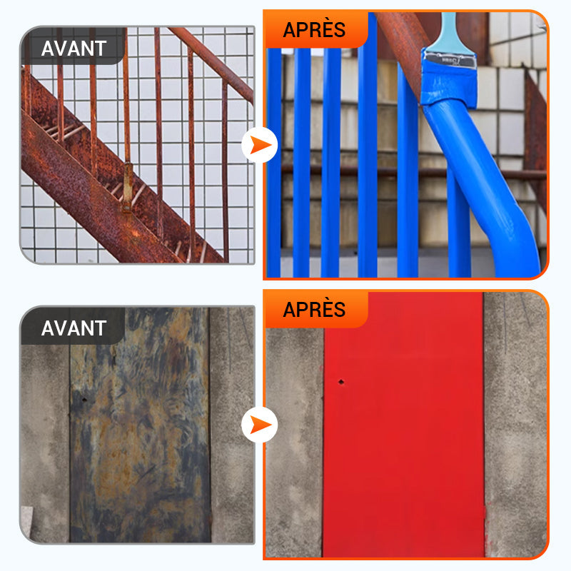 Peinture Convertisseur de Rouille à Base d'Eau