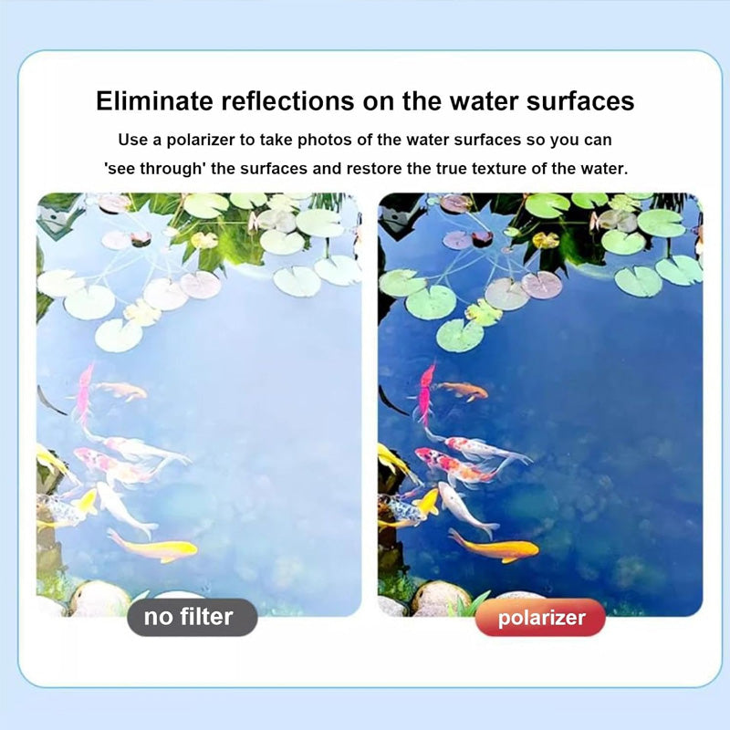 🎁 Achetez-en 2, obtenez 1 GRATUIT ! 🔥 ⏳ Filtre polarisant circulaire à clip ultra fin 📷✨