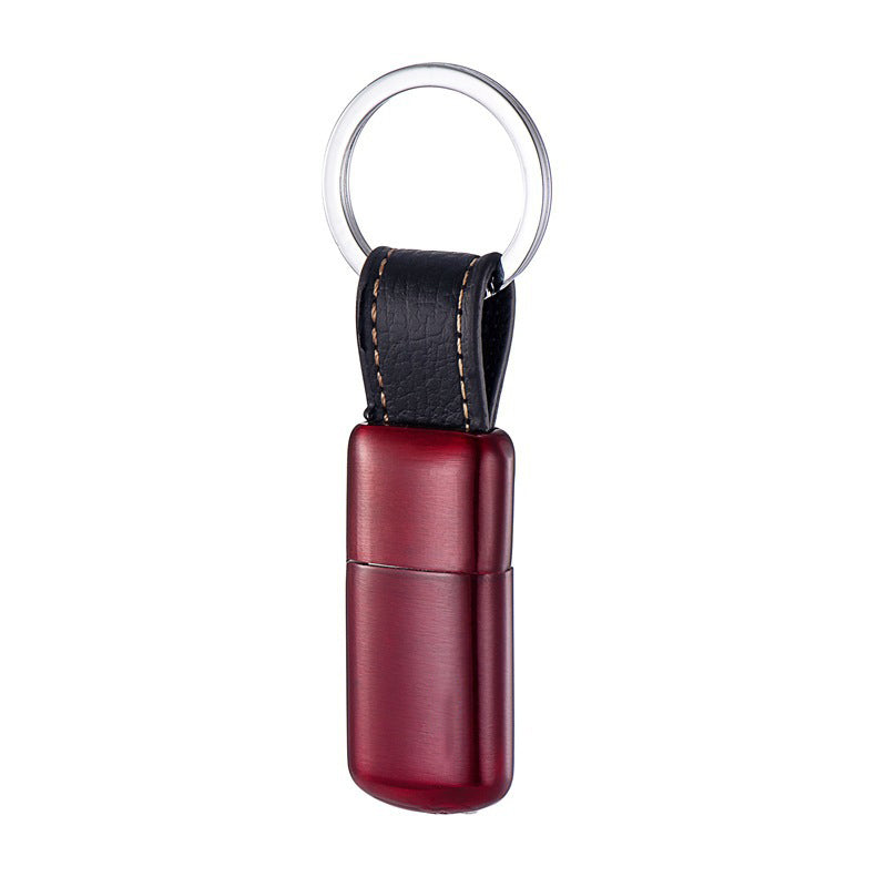 Mini Briquet Rechargeable à Butane avec Porte-Clés