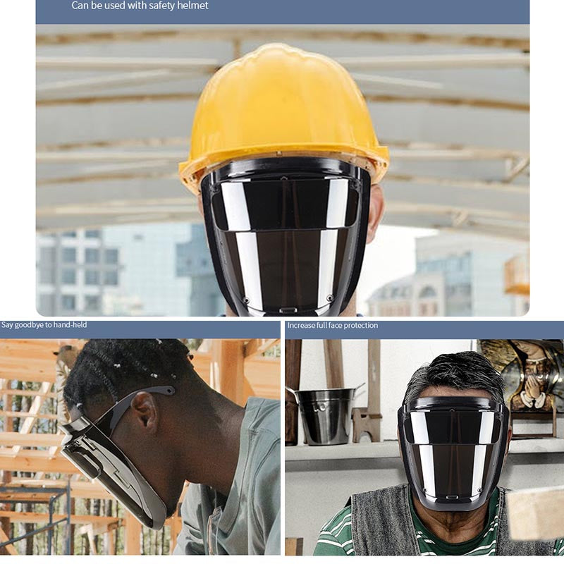 Lunettes et masque de sécurité professionnels pour le soudage