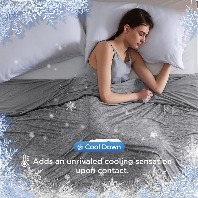 Couverture Rafraîchissante pour les Dormeurs Chauds