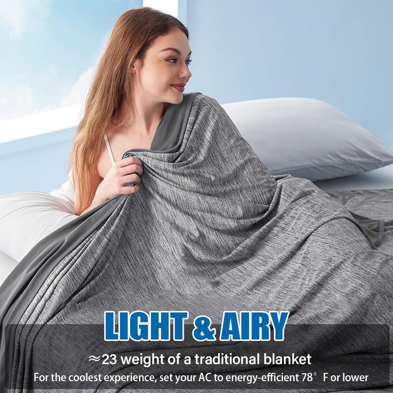 Couverture Rafraîchissante pour les Dormeurs Chauds