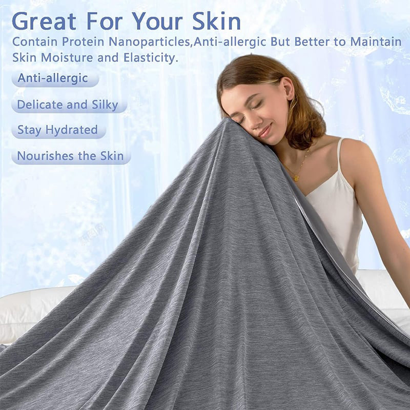Couverture Rafraîchissante pour les Dormeurs Chauds