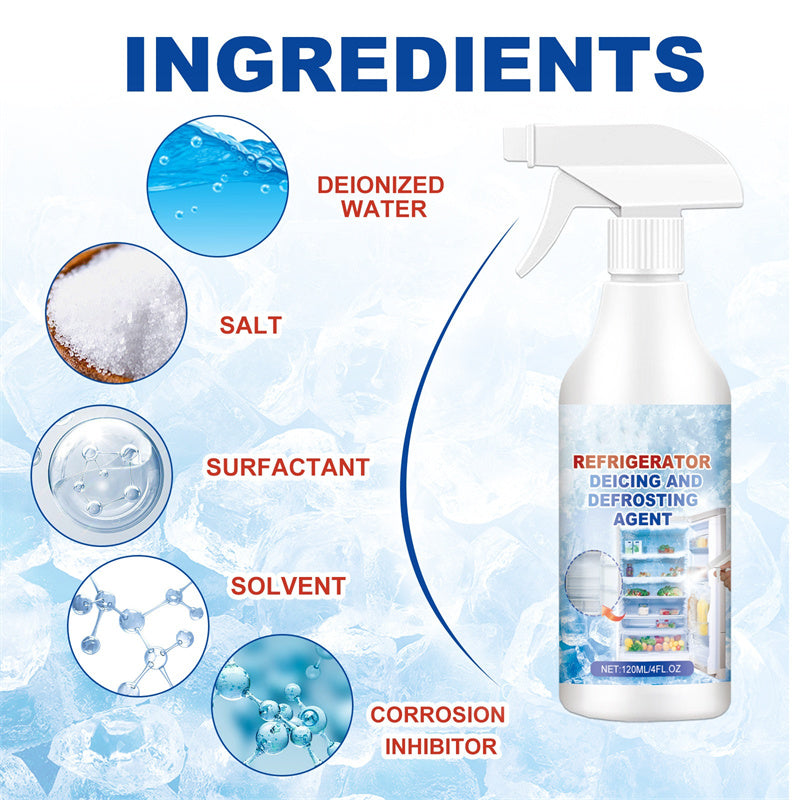Spray Dégivreur de Réfrigérateur et de Congélateur 120ml