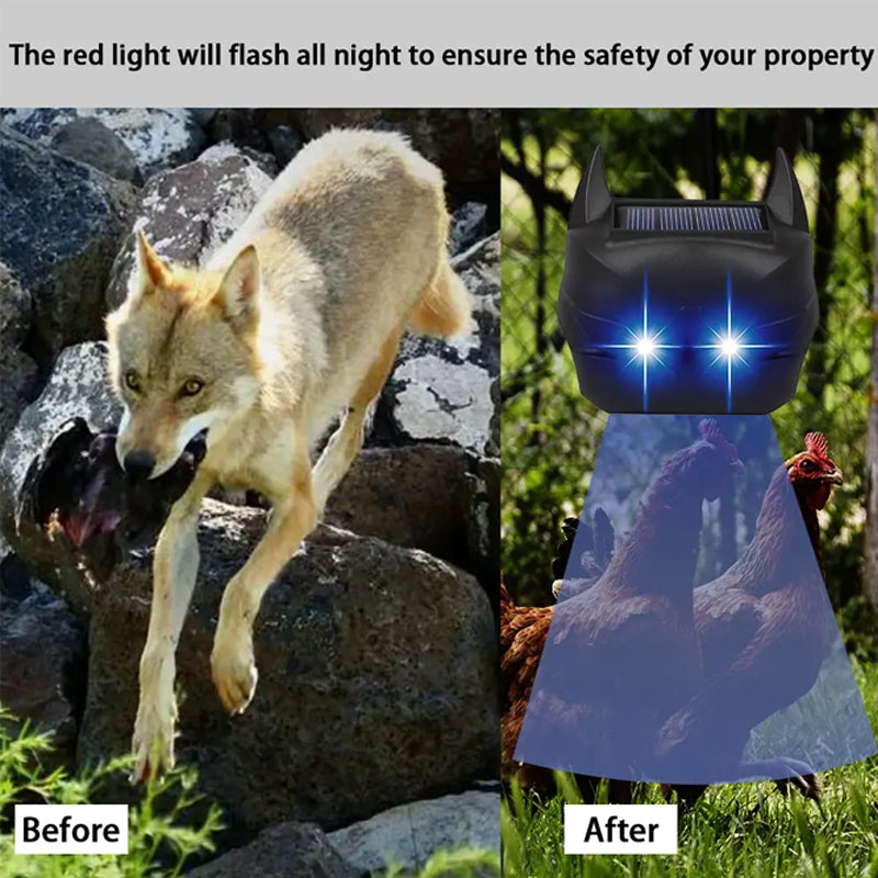 Répulsif solaire pour animaux