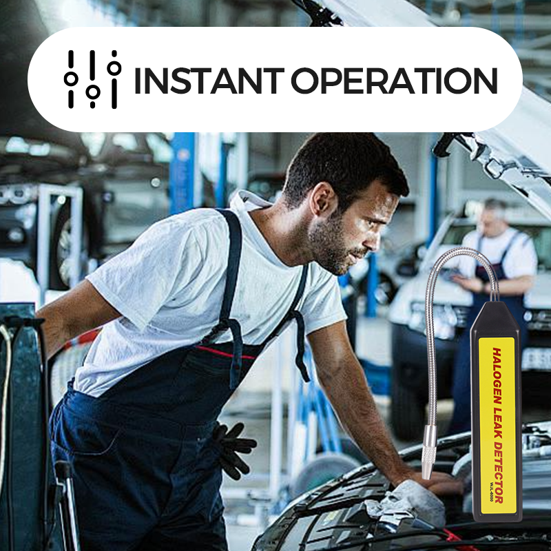 Détecteur multifonctionnel de fuites d'halogène pour climatisation automobile