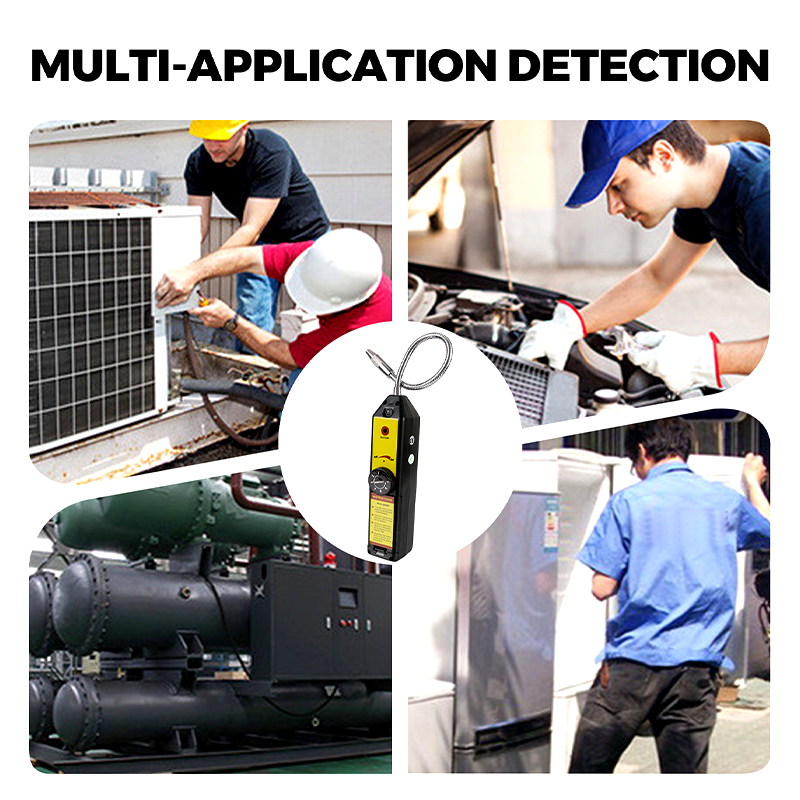 Détecteur multifonctionnel de fuites d'halogène pour climatisation automobile