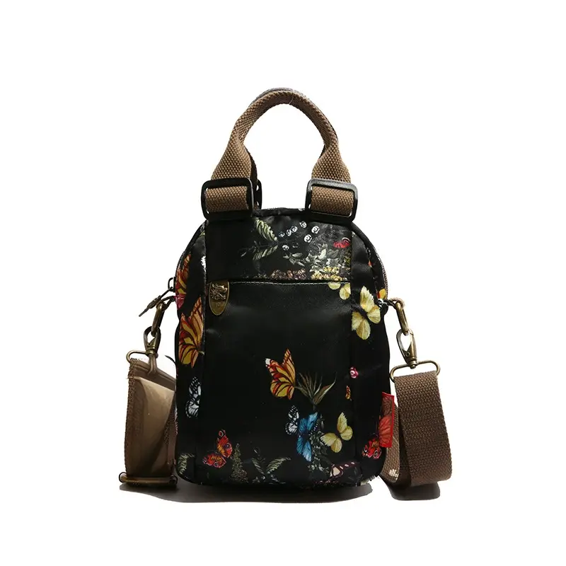 Sac à bandoulière multicouche imprimé mode pour femme