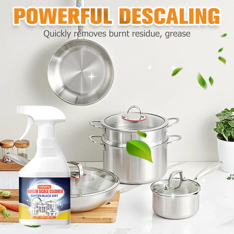 Nettoyant puissant pour les résidus brûlés dans les casseroles et poêles
