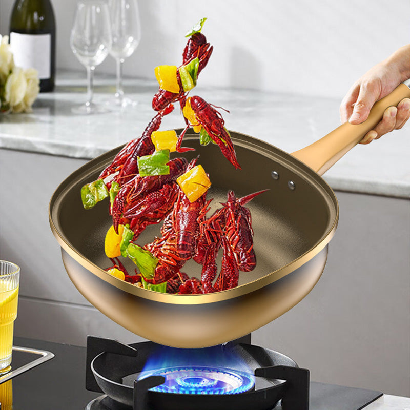 🍳 50% DE RÉDUCTION ! ✨ Casserole Anti-Adhésive en Alliage de Titane 12 Pouces - Cuisson Saine sans Produits Chimiques, Poignées Froides et Lavable au Lave-Vaisselle 🔥📦