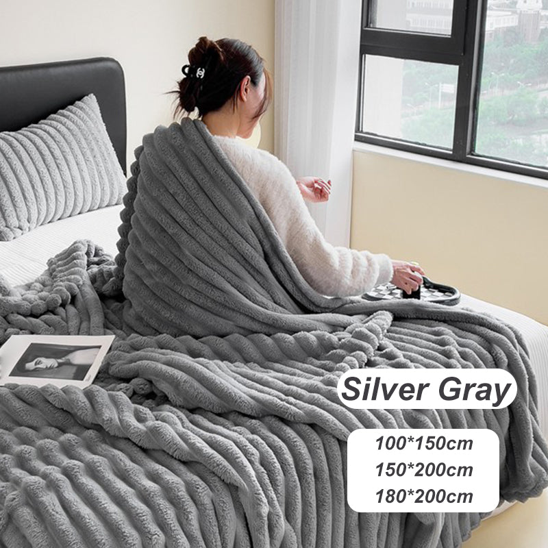 🛏️ 50% DE RÉDUCTION ! ❄️ Jeté Super Doux Luxueux - Chaleur Légère et Confort Ultime pour Canapé ou Lit, Lavable en Machine 🏠📦