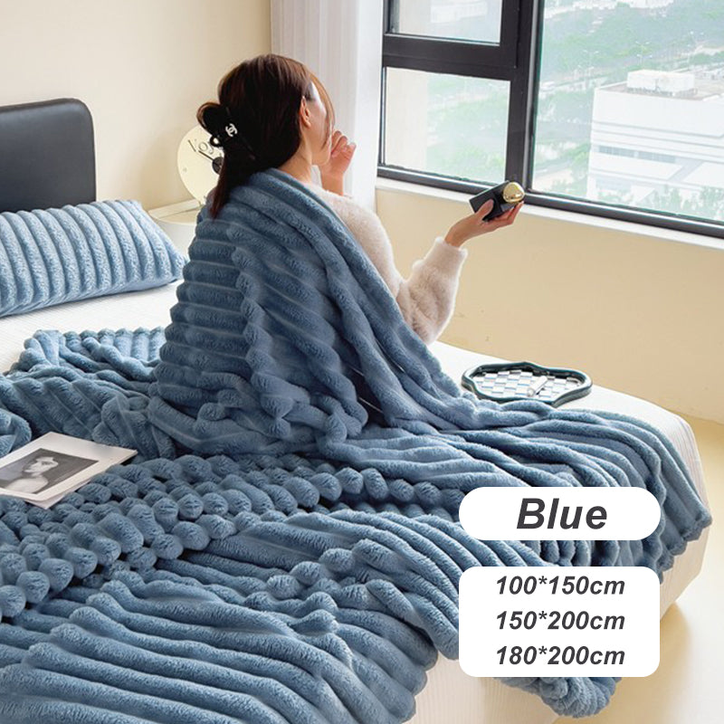 🛏️ 50% DE RÉDUCTION ! ❄️ Jeté Super Doux Luxueux - Chaleur Légère et Confort Ultime pour Canapé ou Lit, Lavable en Machine 🏠📦