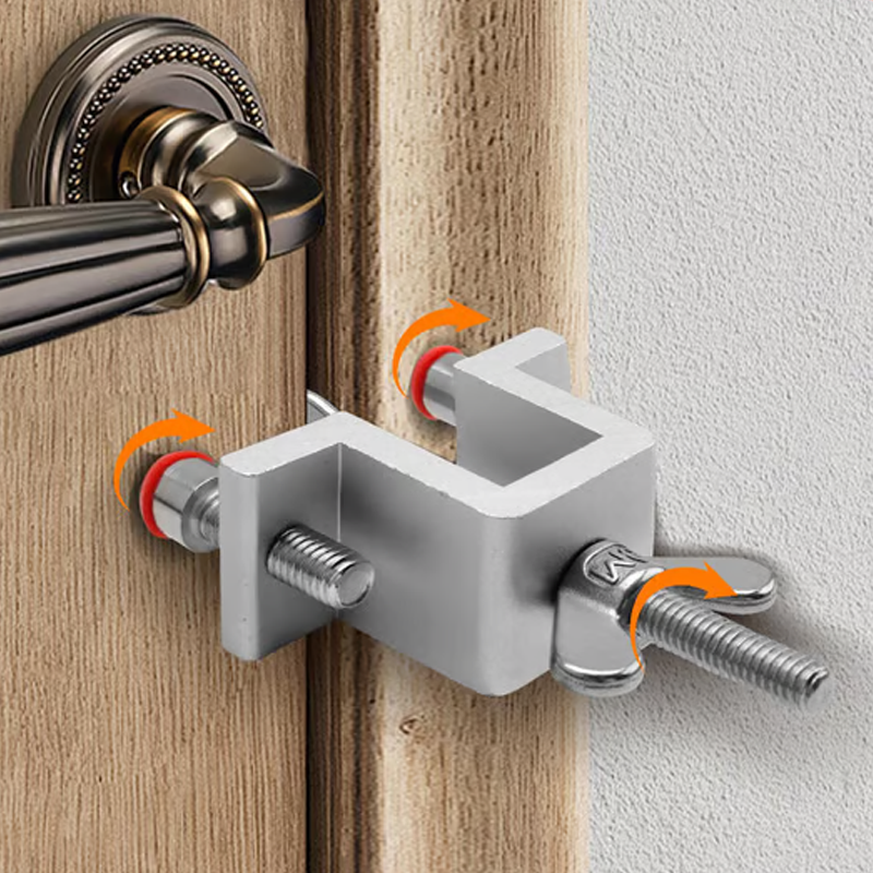 Serrure de porte portable robuste pour la sécurité